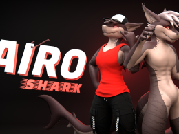 Airo Shark - VRChat Avatar